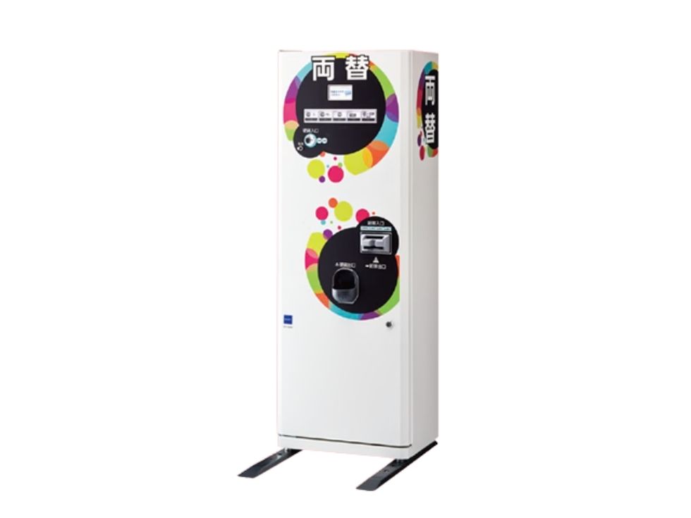 レンタル両替機 ER-500M 高額紙幣と硬貨対応
