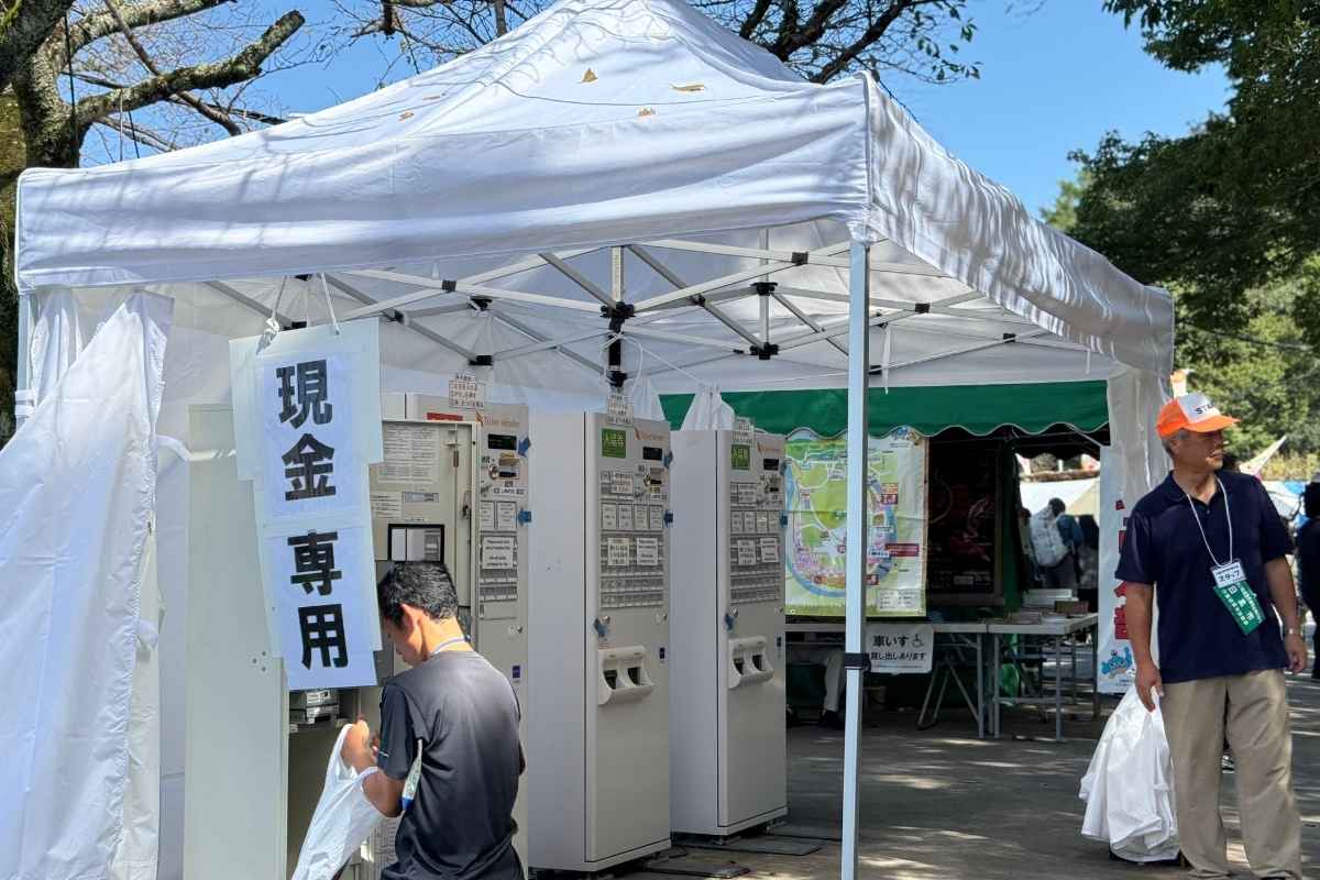 イベント用 ワンタッチテント 券売機