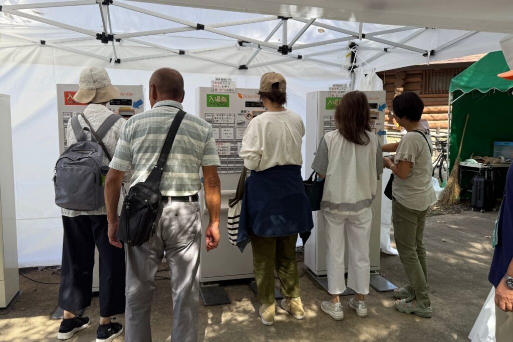 券売機レンタル 日高市イベント 曼殊沙華祭り