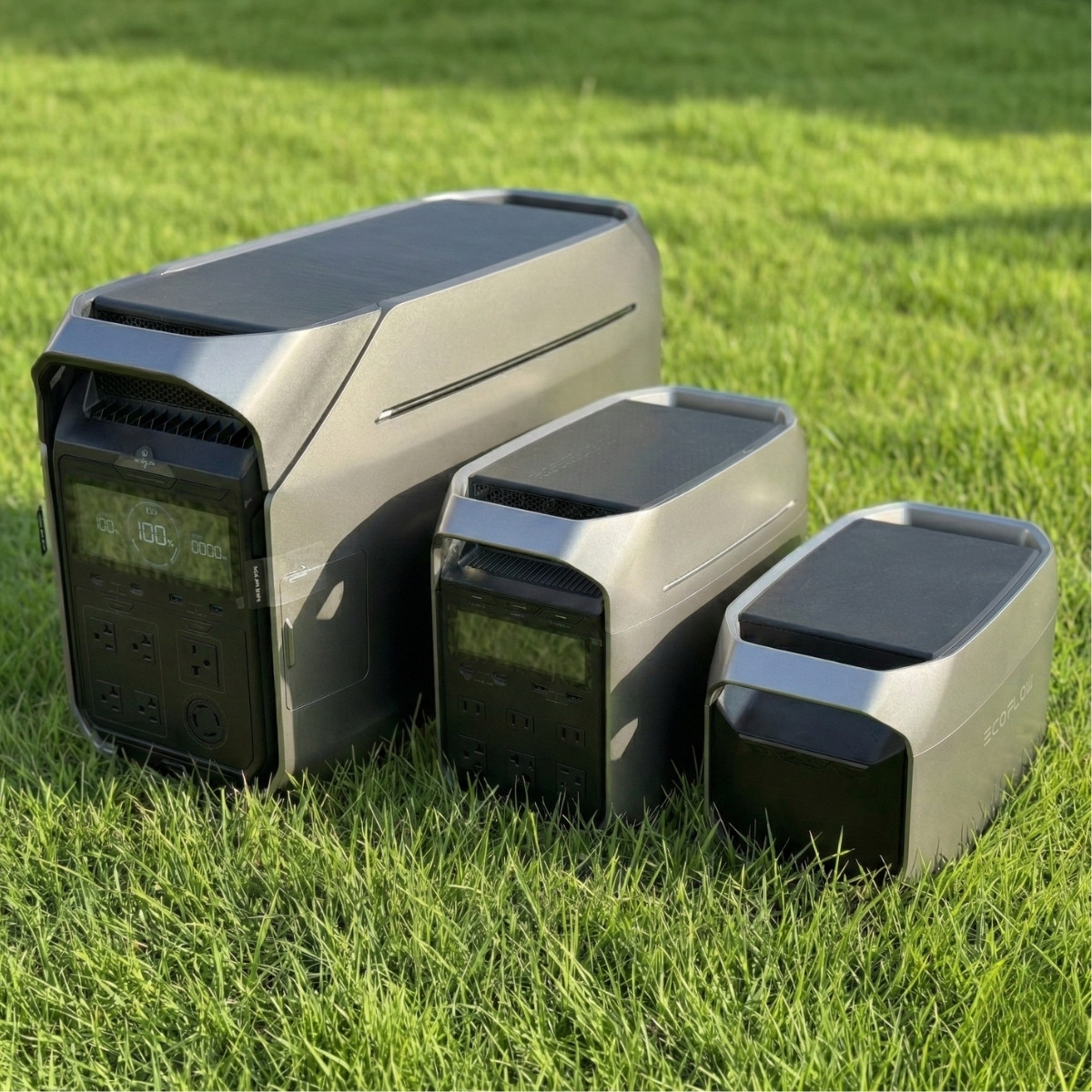 エコフローポータブル電源　デルタプロ3とデルタ3プラス