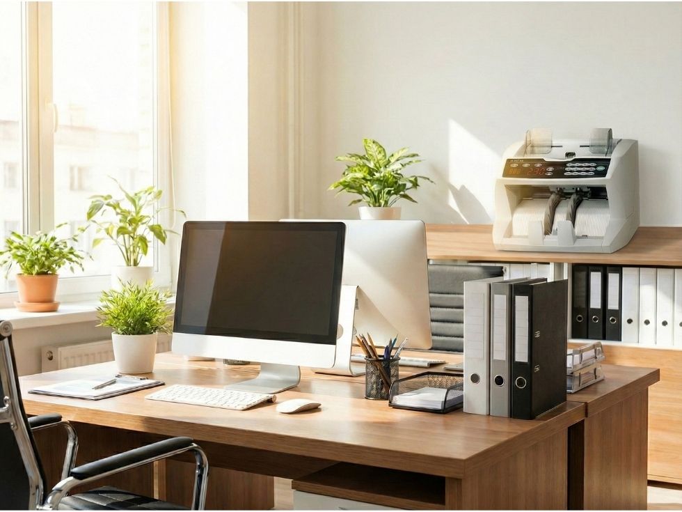 レンタル紙幣計数機 グローリー製のGFB-80