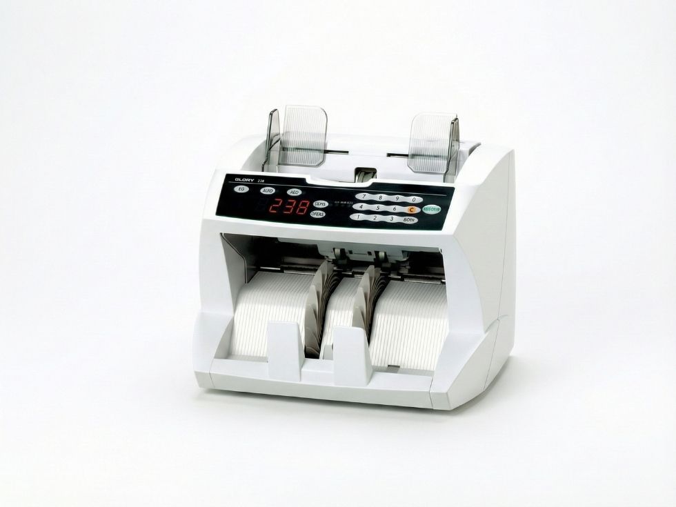 紙幣計数機GFB-80の格安レンタル グローリー製