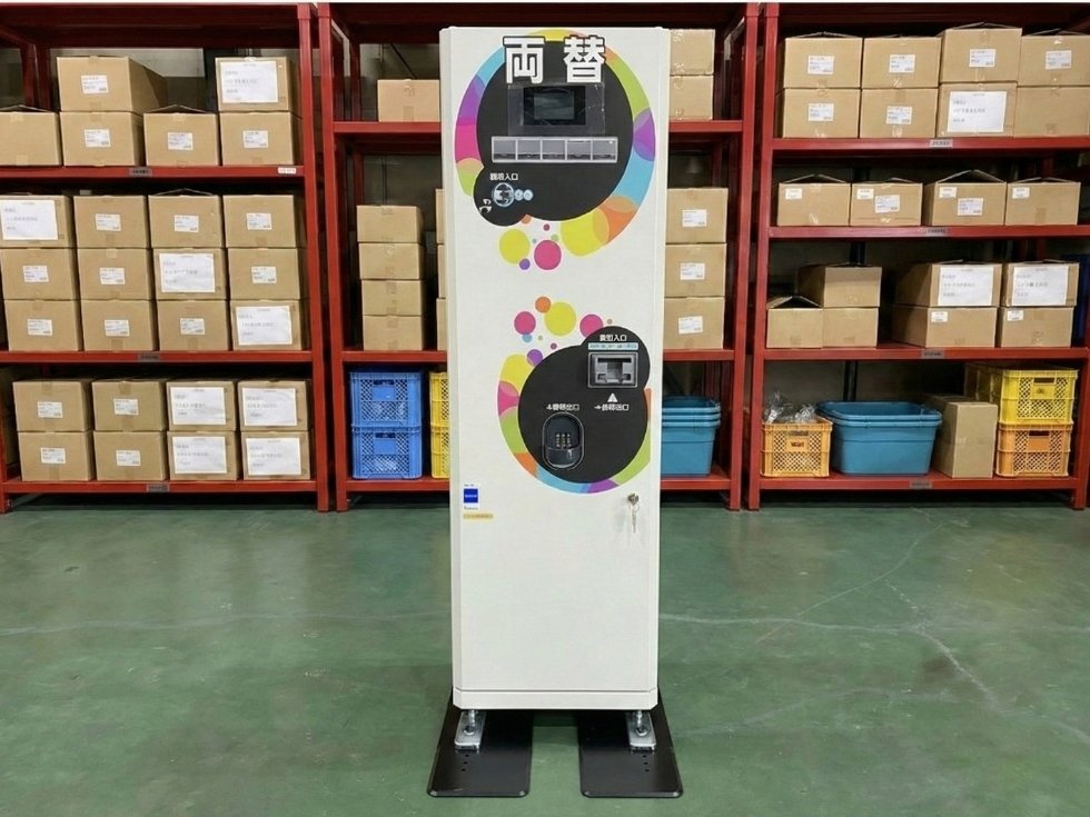 GLORY ER-500M 高額紙幣両替機の正面画像