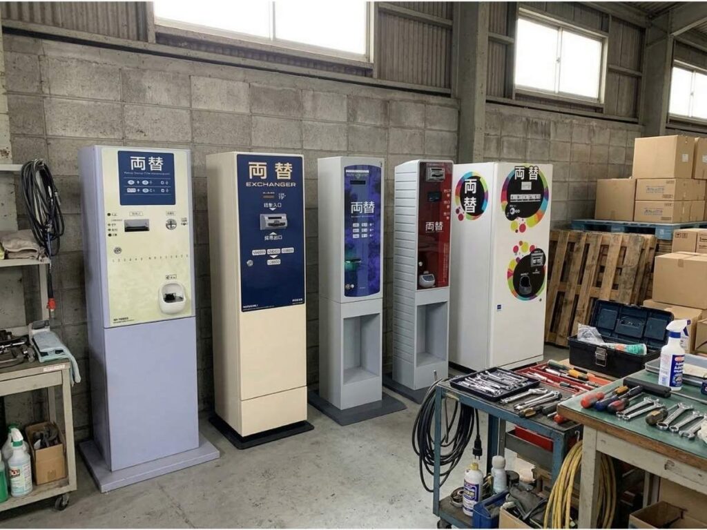 レンタル両替機 ER-80 ERD-20Q ERD-50 ER-500M BX-108と多機種をご用意しています