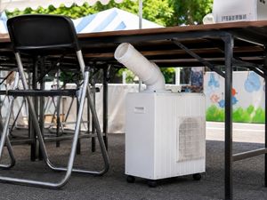 山善MSA-Y185 工事不要でかんたん設置！コンパクトながら高性能なスポットクーラー